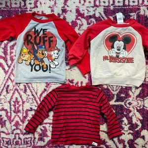 Boys Valentines lot - Size 2T
